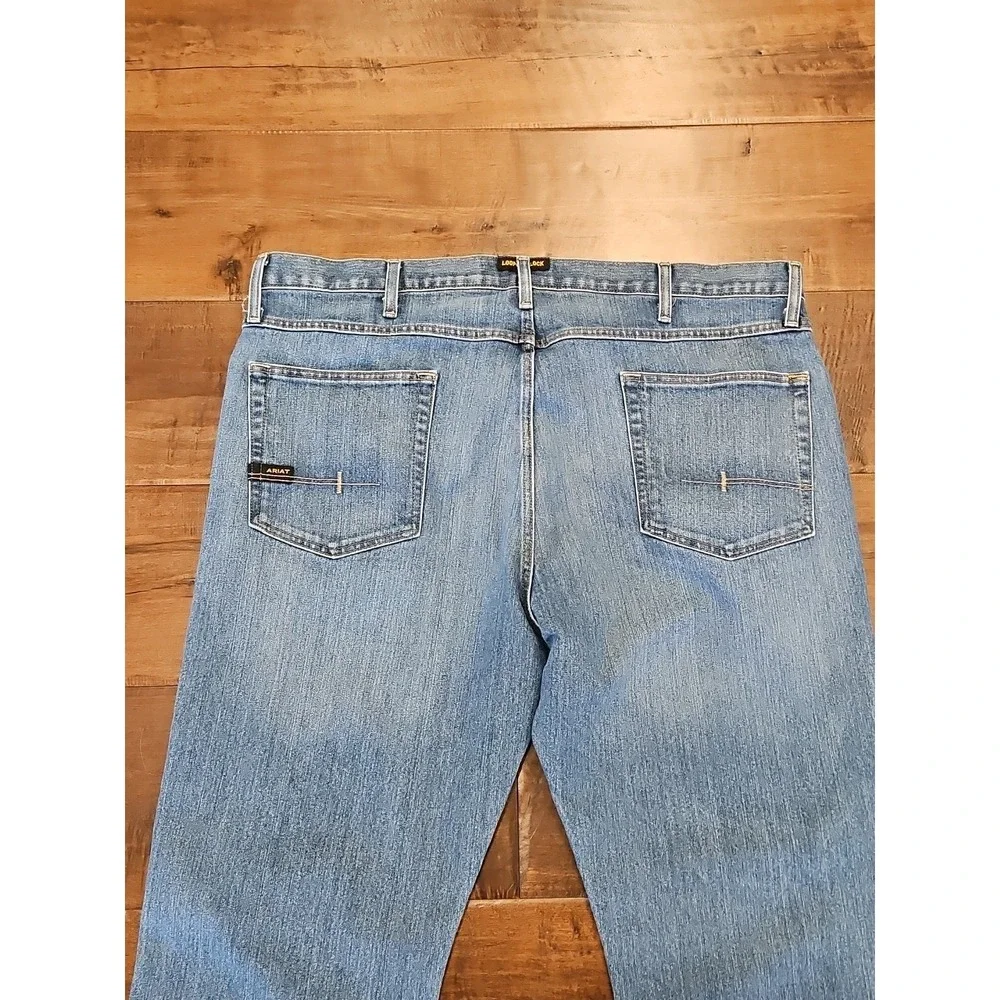 Ariat Rebar M4 Relaxed Boot Cut Men's Jeans Size 42/34 Workwear Western Cowboy